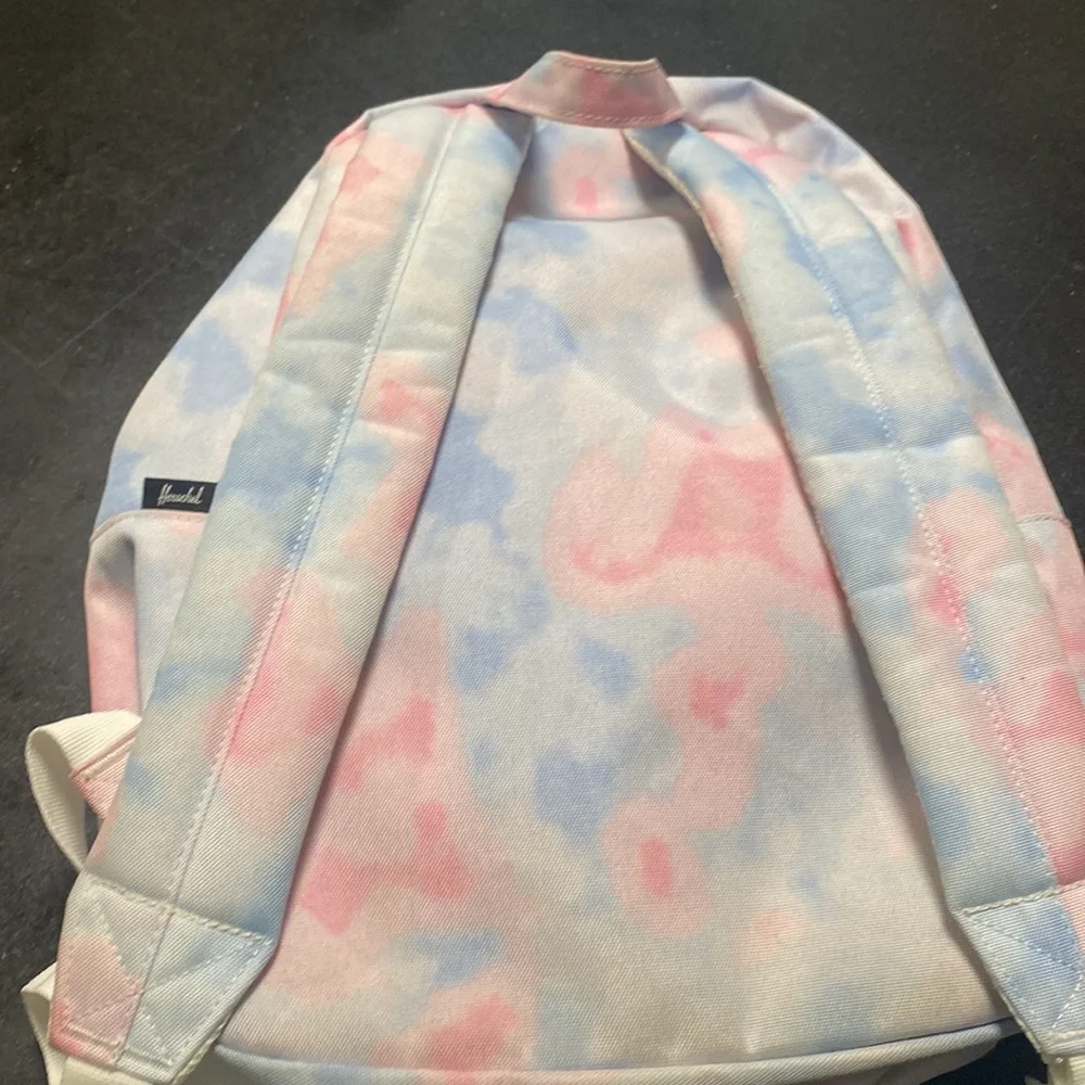 Herschel Supply Company Pastel Pink Blue Tie-Dye Backpack